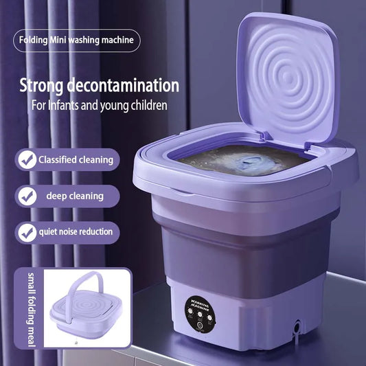 8L Portable Foldable Washing Machine