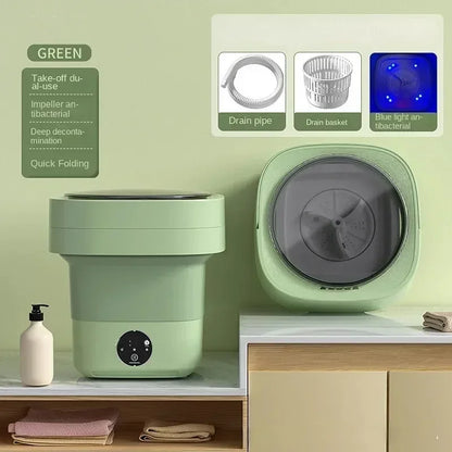6.5L Portable Foldable Washing Machine